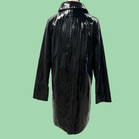 Michael Kors PVC Trench Coat Y2K - Picture 5 of 12